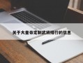 关于大皇帝定制武将排行的信息